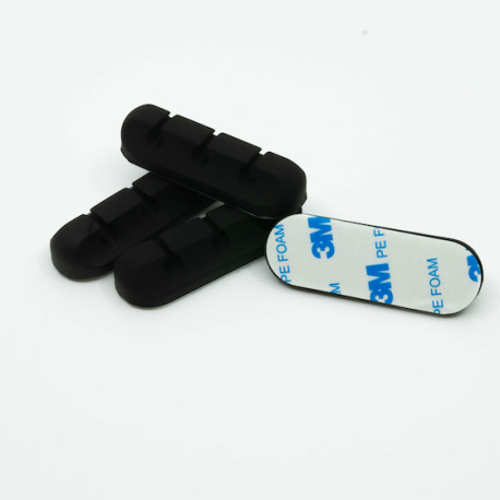 Product Image for Kabelhållare självhäftande för skrivbordet