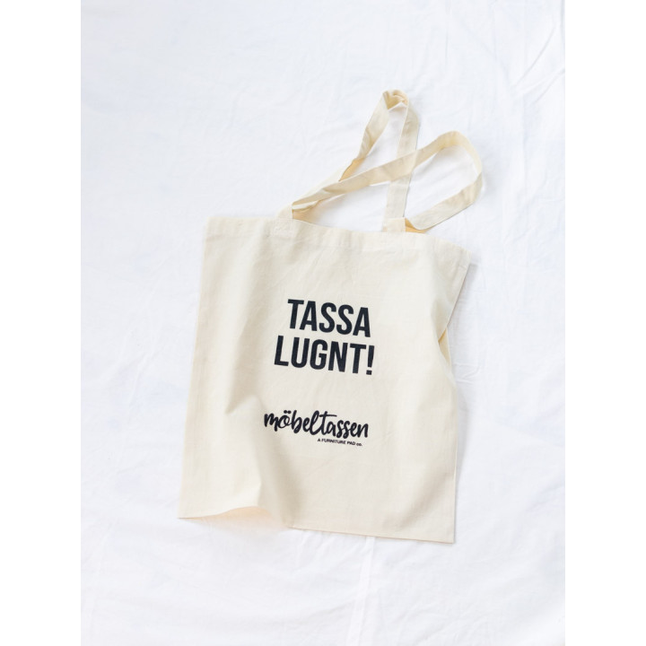 Tygbag, gråmelerad