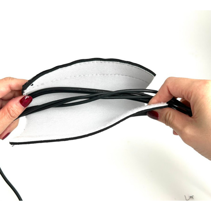 Cable Holders, Cable Socks in Velcro