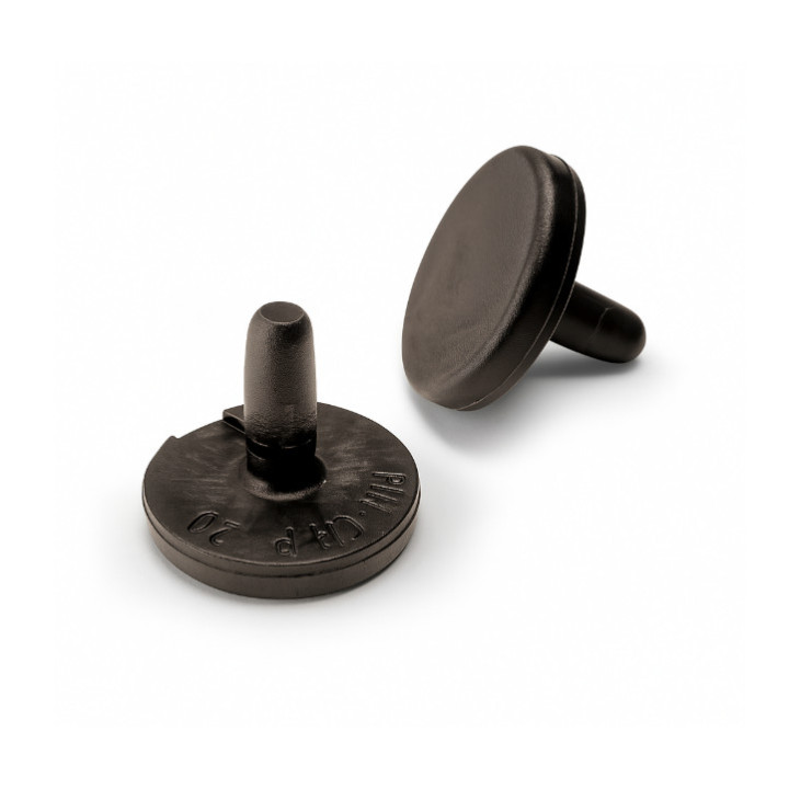 Interchangeable chair protector, round internal tube insert