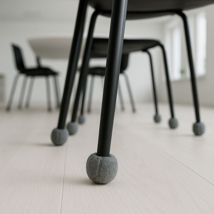Möbelboll, effektiv ljudabsorbent