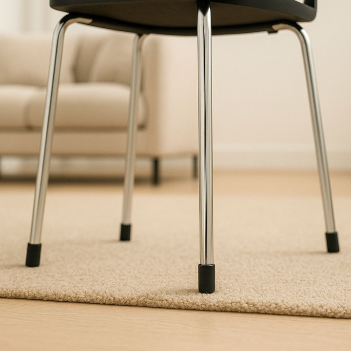 Chair Leg Caps, Outside Furniture Glides, Round Shape