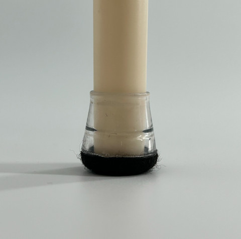 Stoltassar i transparent silikon