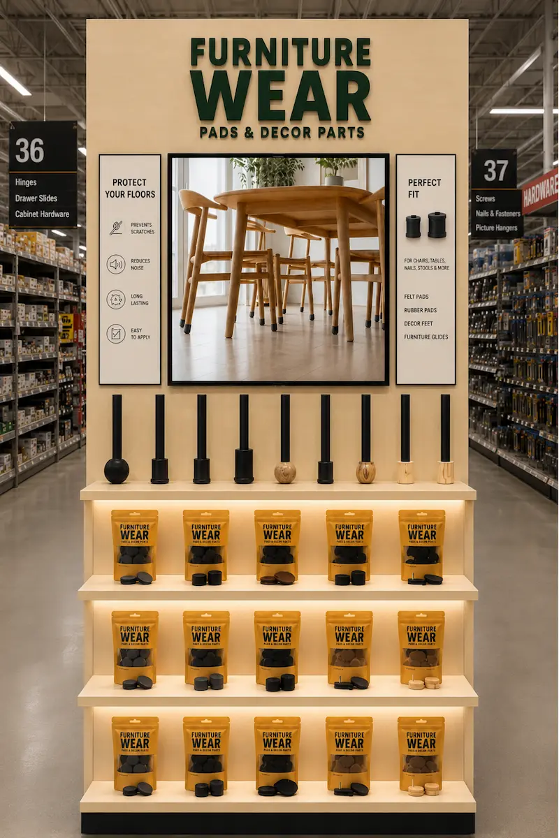 produktdisplay återförsäljare